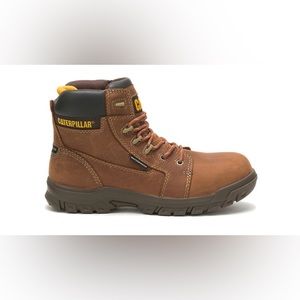 Caterpillar Women's 10 Resorption Waterproof Composite Toe Work Boot NEW
